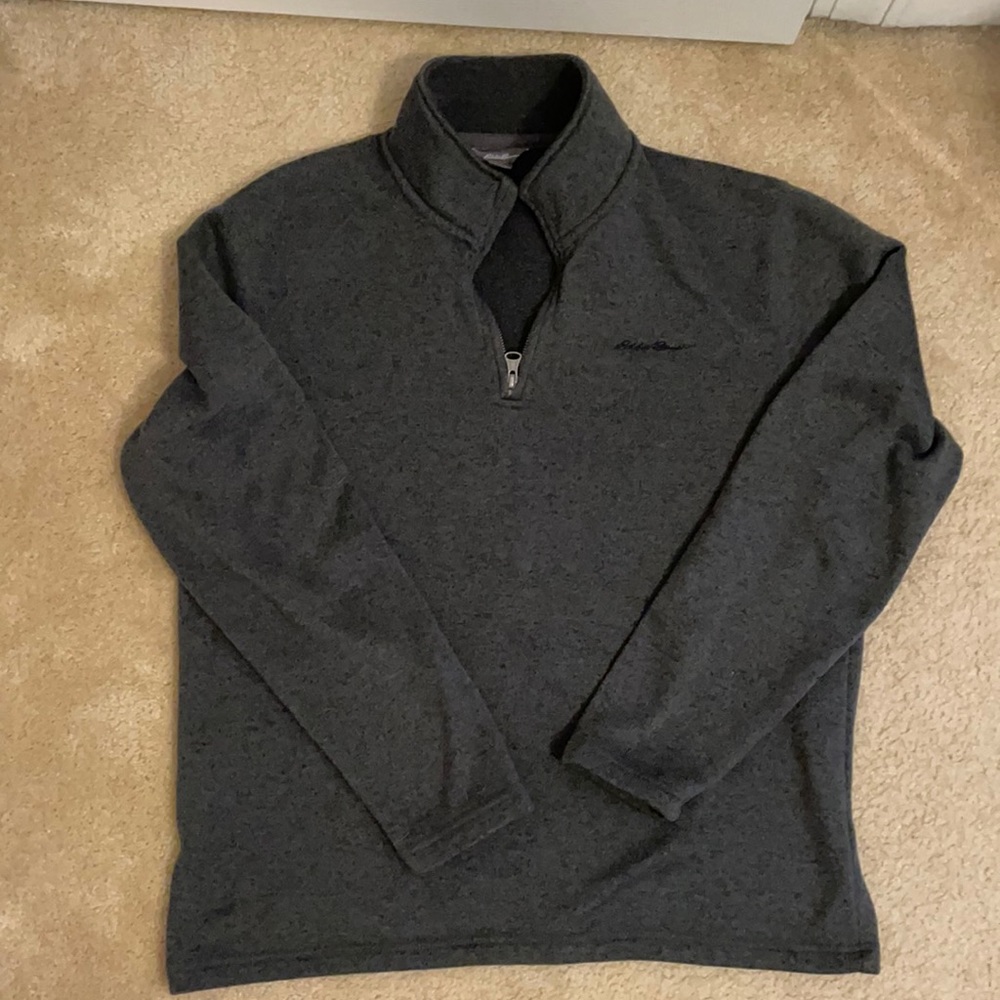 Men’s 1/4 zip sweatshirt